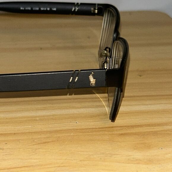 Polo Ralph Lauren PH1175 9038 56/18-145 Blk Men’s Eyeglass Frames Only - Picture 5 of 7